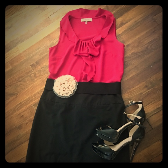 New York & Company Accessories - Tulle Flower Belt